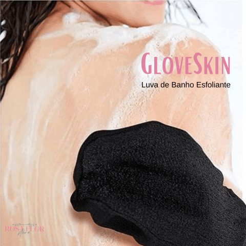 GloveSkin - Luva de Banho Esfoliante - Rosa Flor Store